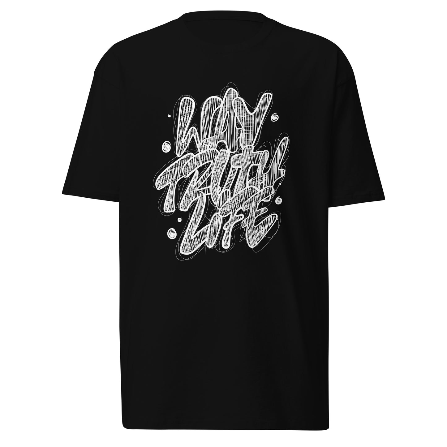 Way Truth Life - Men’s premium heavyweight tee